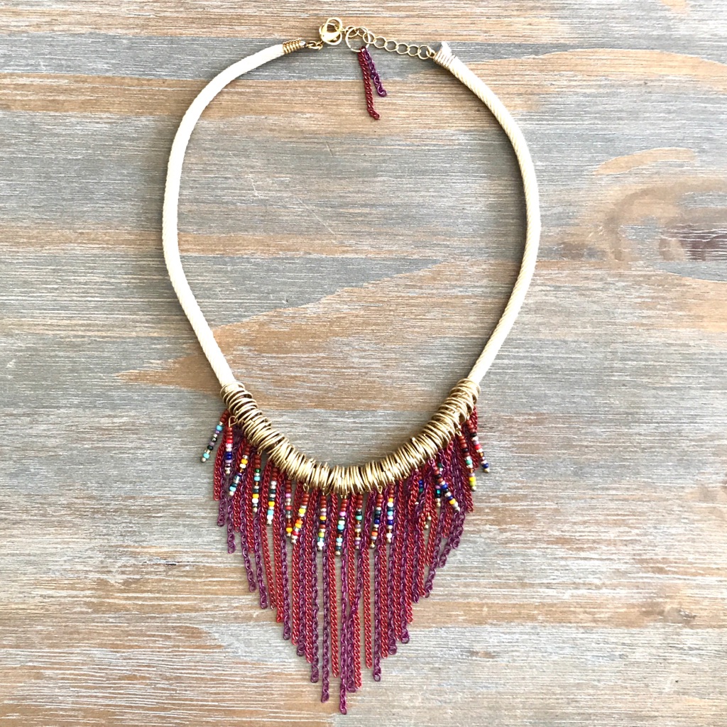 Boho Chain Necklace - Nwot